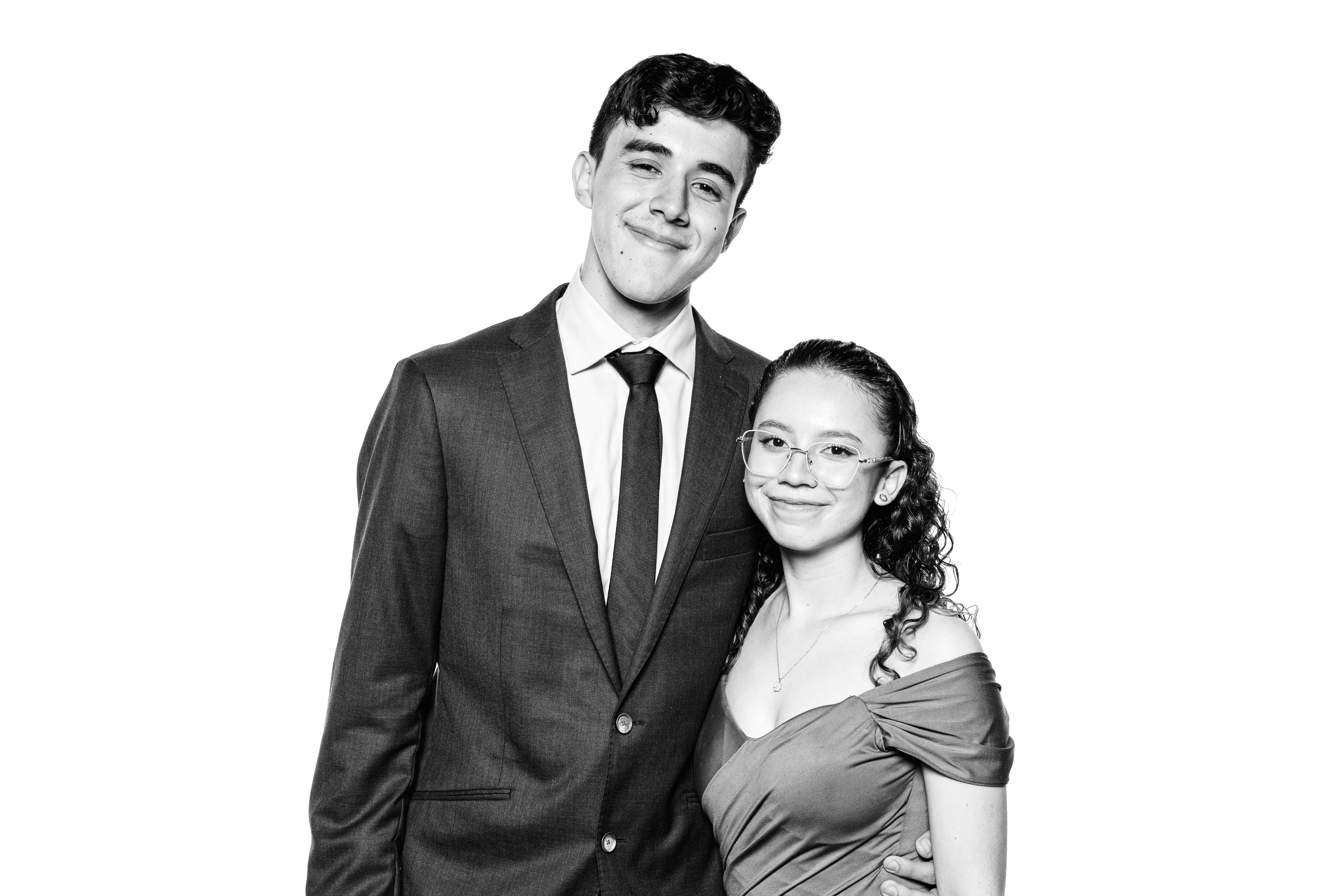 Retrato de estudio en blanco y negro — Monochrome CR, fotografía de bodas en Costa Rica