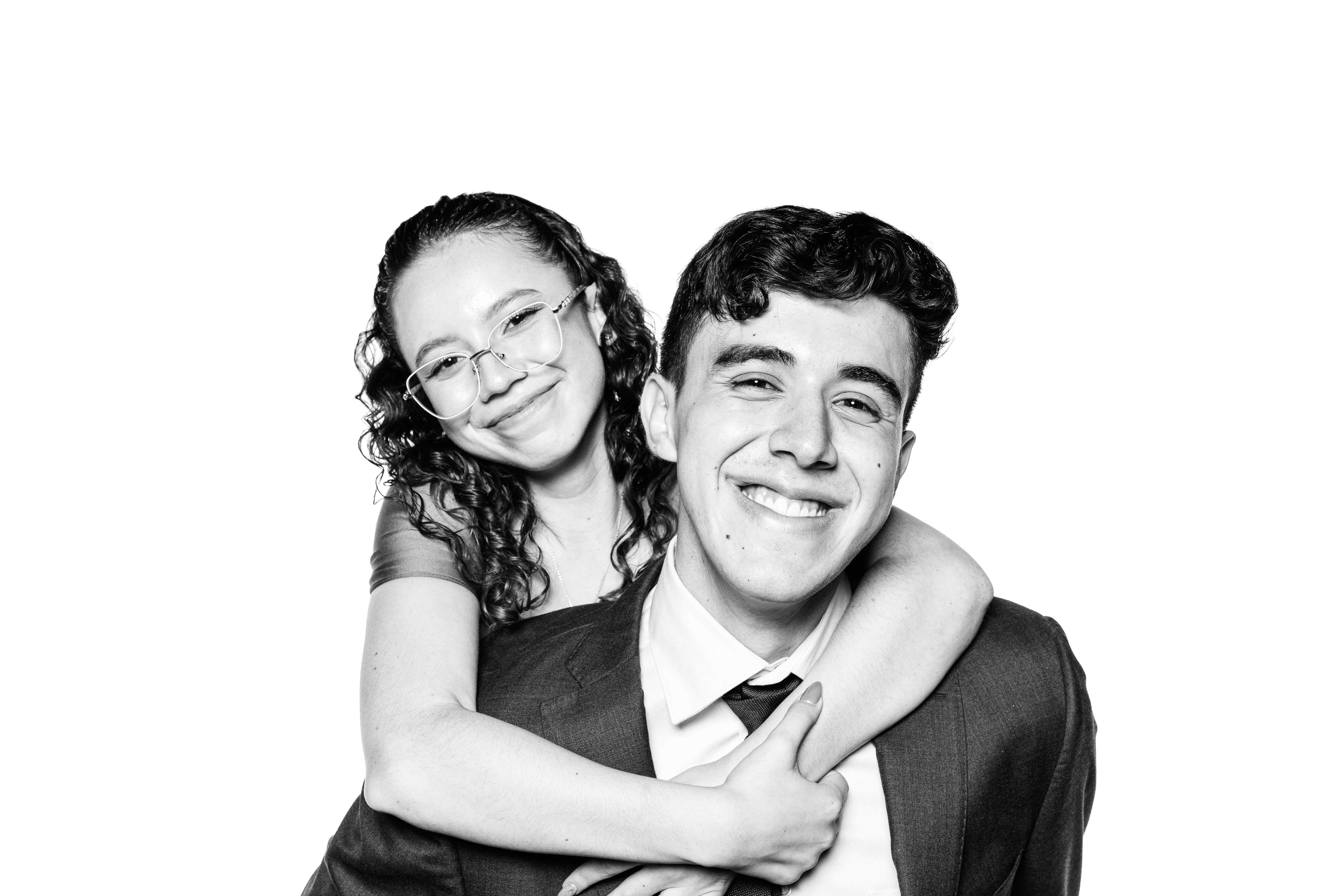 Retrato de estudio en blanco y negro — Monochrome CR, fotografía de bodas en Costa Rica